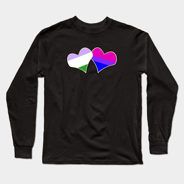 Gender and Sexuality Long Sleeve T-Shirt by traditionation